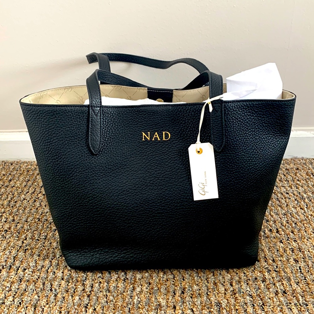 GIGI New York bag, Black Tote